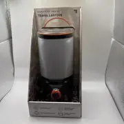 Sharper Image 360° LED Dual Hook Travel Lantern Water Resistant Camp Work Light