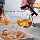 Kungfu Glass Tea Set Semi-Automatic Drip Pot Glass Teapot for Tea Fans Gifts