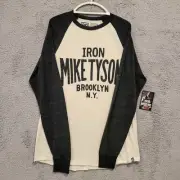 NWT Roots of Fight Bloodlines Iron Mike Tyson Brooklyn NY Raglan Size XL