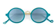Eyepetizer Des C.T-4-26F Men's Sunglasses Blue Size 45