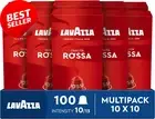 Qualità Rossa Coffee Pods Nespresso Compatible 100 Count Medium Roast