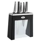 NEW Global Kabuto Knife Block Set Black 7pce