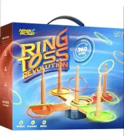 Ring Toss Revolution 360° Spin A Fun Game for The Whole Family - Outdoor