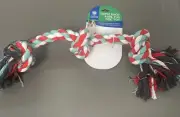 Large Dog Rope Triple Knot American Kennel Club Tough Tug For L & XL Dogs New