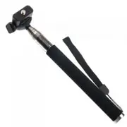 Telescopic Handheld Monopod with Tripod Mount Adapter for Sport Camera Gopro HD Hero 1 2 3 Black