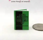 GIRLSCOUT HANDBOOK 1:12 Scale Miniature Dollhouse Readable Illustrated Book GR