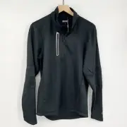 NWT OGIO Endurance Black Quarter Zip Pullover Jacket Men's Small Lightweight
