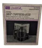 Vintage 1978 Sears Coffee Maker 1-4 Cup Drip NEW