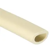 16mm ID x 22mm OD Pipe Insulation Foam Tube Cover Wrap EPDM Tubing Beige