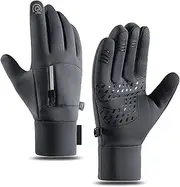 [Generic] Dodorado Gloves,Premium Thermo Gloves,Unisex Winter Warm Waterproof Touch Screen Gloves,Thermal Gloves with Touchscreen Fingers