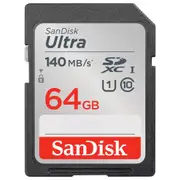 SanDisk Ultra SDXC 64GB 120MB/s R Class 10 UHS-I Memory Card