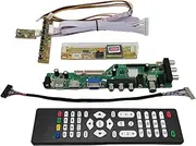 DVB-T2/DVB-T/DVB-C LCD Digital TV Driver Controller Board Kit 15" HT150X02-100 LM150X08 1024 * 768 LCD Controller Board DIY Kit