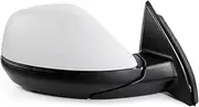 For Haval For H6 For Coupe 2017-2021 5/9/13/17PIN Reversing Assembly Left/Right Outside Reflector Assembly Complete Wing Mirrors Vehicle Wing Mirror(Right White 9pin)