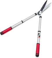 Kimura ® Pro Telescopic Pruning Shears, Premium Hedge Shears, Patented Gear Technology, Lightweight Extendable Aluminium Handles, Japanese SK5 Steel Blades, Heavy Duty Secateurs 650-850mm
