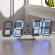 Digital Desk Clock 3D