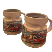 Vintage Looney Tunes Characters Travel Mug With Lid 1997 Taz Bugs Tweety (2).