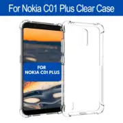 NOKIA C01 PLUS Top Class Shockproof Clear Case Cover