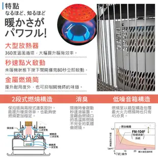 【大日 DAINICHI】 日本原裝煤油暖氣機 FM-19FT 送電動加油槍+專用防塵套+專用滑輪