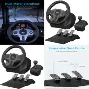 Gaming Racing Wheel Pedals Shifter Steering for PC Xbox X/S One PS4 PS3 Switch