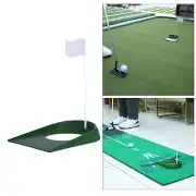 Golf Putter Green Hole Cup Putting Trainer Practice Aid Indoor Outdoor