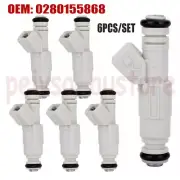 6 PCS New Fuel Injectors For Holden Commodore VS VT VX VY 3.8L V6 0280155868