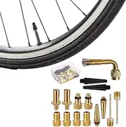 Bikes Valve Adapter - Valve Bikes Converter, Tire Adapter Pump Adapters | Caps Bicycles Tire Accessories, Sports Ball Inflation Needle, Pump Valve Inflation Accessories for Bikes Tyre Air Compressor