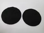 2 (Two) 2.1" (54mm) Speaker Woofer Paper Dome Dust Caps with Tracking #