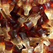 Gummy COLA Bottles - Chewy Cola Flavored Shaped Bottles BULK CANDY- 1/2 POUNDS