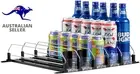 Drink Organizer for Fridge, Self-Pushing Soda Can Organizer for Refrigerator, Wi