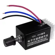 1Pc Motor Speed Regulator DC 12V/24V 10 a Motor Speed Controller Switch for8590