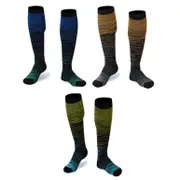 Graduated Medical Compression Socks for Women & Men Knee High Sock Best Support for Athletic Running,Cycling, 3 packs