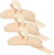 3PCS Hammer Toe Straightener, Adjustable Crest Pads for Hammertoes, Reduces Pressure Hammer Toe Pads for Women Men Right Foot