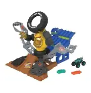 Hot Wheels Monster Trucks Arena Smashers MEGA-Wrex vs. Crushzilla Takedown