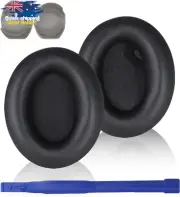 Sony WH-1000XM4 Earpads, Protein Leather, Noise Isolation, Black