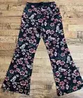 Rara Avis Iris Apfel Flared Pants Floral Butterfly Print Size Medium