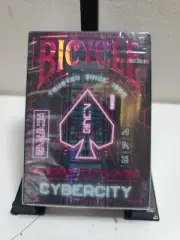 Bicycle Cyberpunk Cybercity Playing Cards New