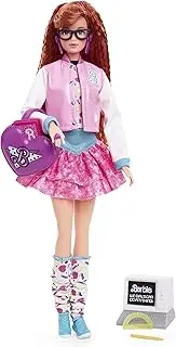 [Barbie] Rewind ‘80s Edition Doll, Schoolin’ Around, Wearing Dress & Accessories, with Crimped Red Hair, for Collectors