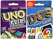 Mattel Flip and Dos Card Game, Combo Pack of 2