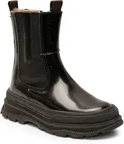 [bisgaard] Girl's Mila Lamb Fashion Boot, Black Polido, 4.5 UK