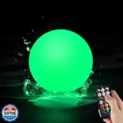 LOFTEK LED Pool Lights That Float - 8-inch Globe Lamp Rechargeable - 16 RGB L