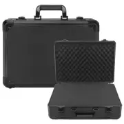 Matel Hard Case with Foam, 16" x12" x 6" Storage for camera,cameragear,tools,...
