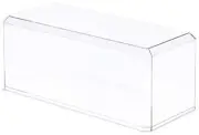 Pioneer Plastics Clear Acrylic Display Case for 1:18 Scale Cars, 13" x 5.5" x 5"