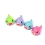 24Pcs Bubble Fish Knead Squeeze Puffer Irritable and Stress Resistant Adult Kids