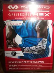 NEW McDavid Protective Pads 6500PR Hex Shooter Arm Sleeve Graffiti/Black MEDIUM