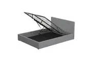 Milano Luxury Gas Lift Bed Frame Base And Headboard With Storage