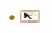 pins pin's flag national badge map hat country PNG papua new guinea