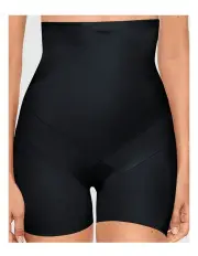 [Miraclesuit Shapewear] Tummy Tuck Firm Control Ultra High Waist Shapewear Shorts in Black