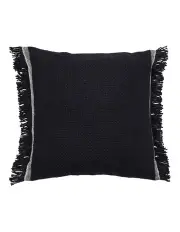 [Logan and Mason] Piper Cushion in Black