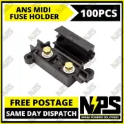 100 x ANS Midi Fuse Holder BULK Dual Battery Caravan Auto Fuses