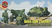 [Airfix] A01309 1:76 Scale Bren Gun Carrier and 6PDR Anti-Tank Gun Military Vehicles Classic Kit Series 1
